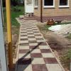 Плитка тротуарная 450x450x30мм (светло-серая) серия «Эконом» большая фото '11'