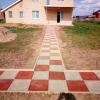 Плитка тротуарная 450x450x30мм (светло-серая) серия «Эконом» большая фото '15'